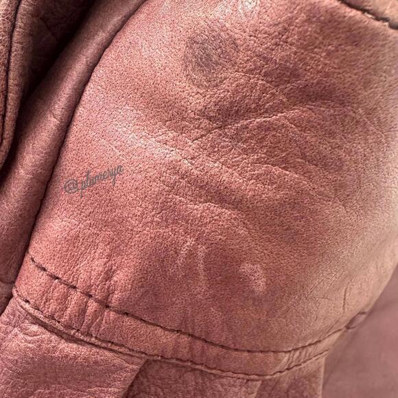 Vintage Jacqueline Ferrar Genuine Leather Trenchcoat Size M - Picture 8 of 9